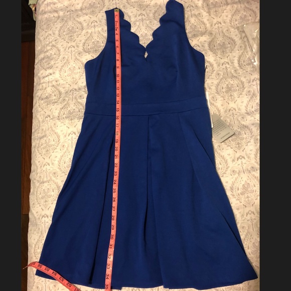 SALE!!! LOWEST PRICE!!! NWT. V-Neck Flare Dress - Picture 5 of 5